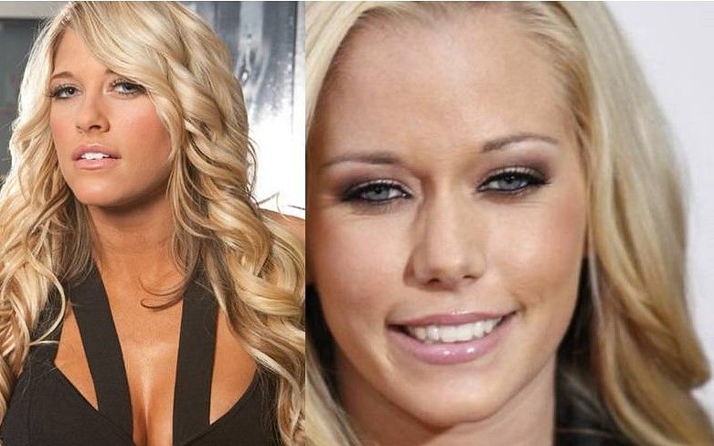 Former WWE Superstar Kelly Kelly resembles Kendra Wilkinson
